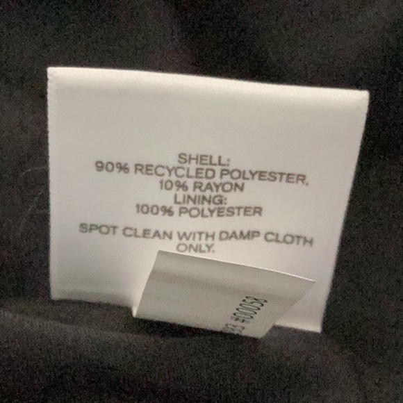 Express New Embellished Stones  Long  Black Women's Coat Extra Small Oversized - Picture 10 of 13